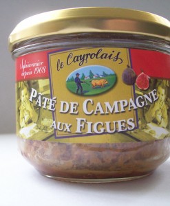 pâté de porc aux figues le cayrolais cantal