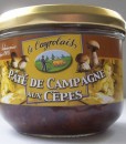 pâté de porc aux cêpes le cayrolais