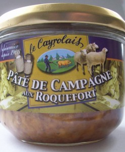 Pâté au roquefort le cayrolais cantal