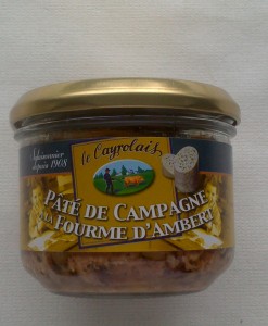 pâté de campagne fourme d'ambert cantal cayrolais